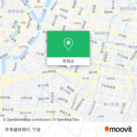 常青建材商行地图