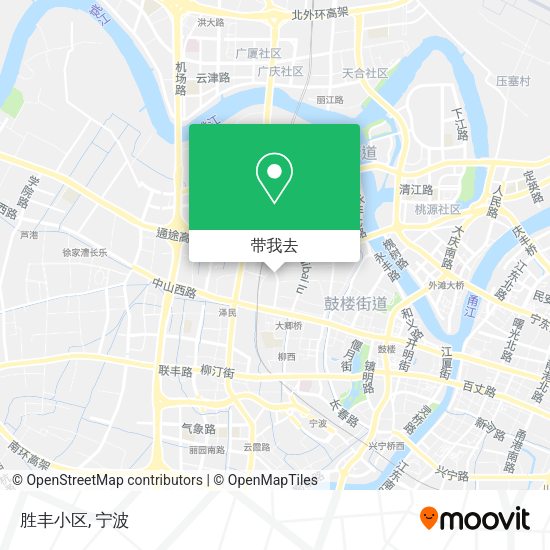 胜丰小区地图