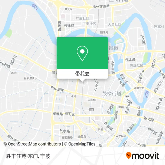 胜丰佳苑-东门地图