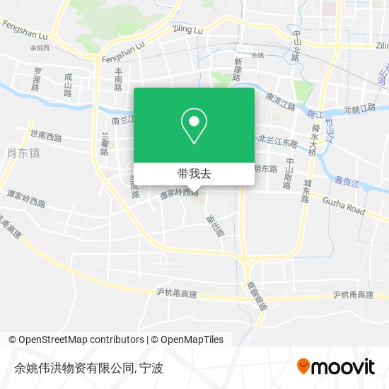 余姚伟洪物资有限公同地图
