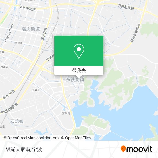 钱湖人家南地图