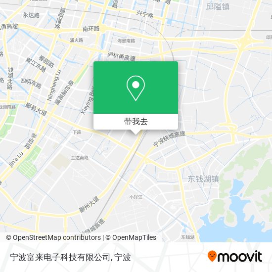 宁波富来电子科技有限公司地图