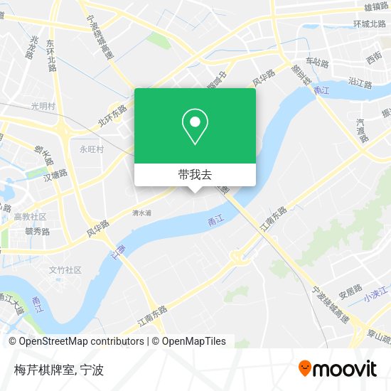 梅芹棋牌室地图