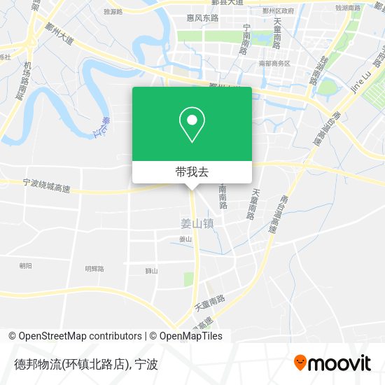 德邦物流(环镇北路店)地图
