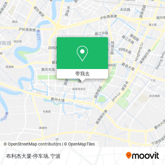 布利杰大厦-停车场地图