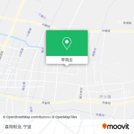 森雨鞋业地图