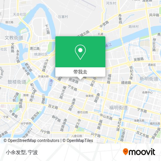 小余发型地图