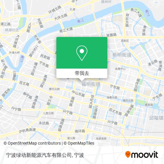 宁波绿动新能源汽车有限公司地图