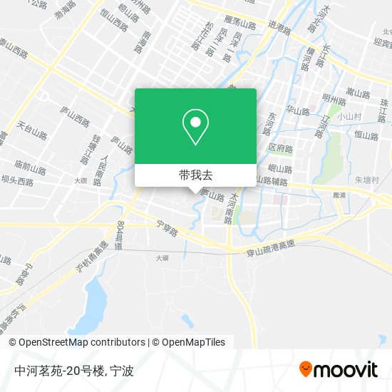 中河茗苑-20号楼地图