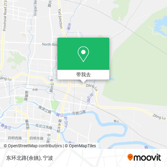 东环北路(余姚)地图