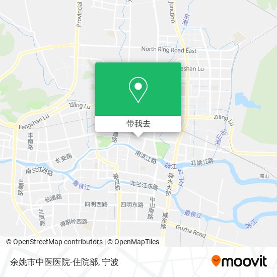 余姚市中医医院-住院部地图