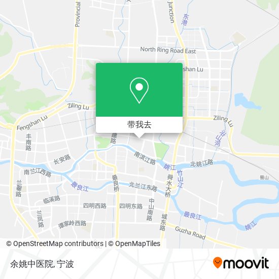 余姚中医院地图