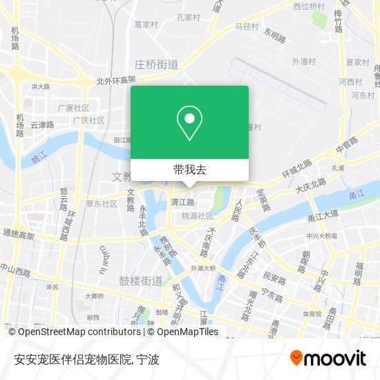 安安宠医伴侣宠物医院地图