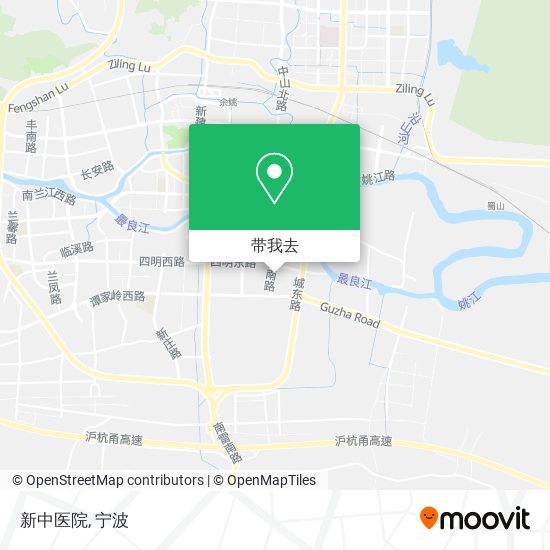 新中医院地图
