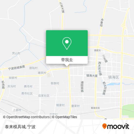 泰来模具城地图