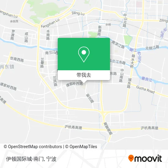 伊顿国际城-南门地图