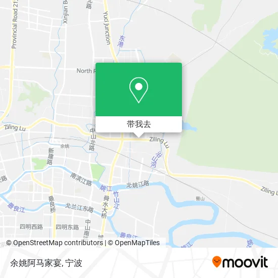 余姚阿马家宴地图