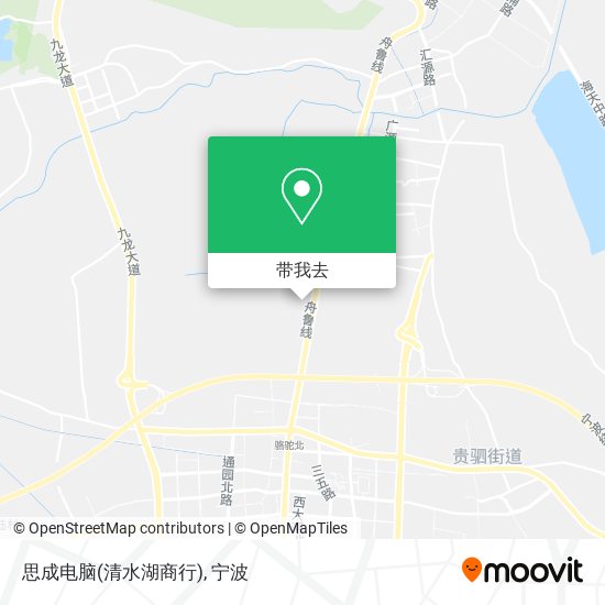 思成电脑(清水湖商行)地图