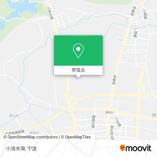 小清水湖地图