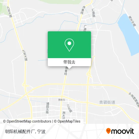 朝阳机械配件厂地图