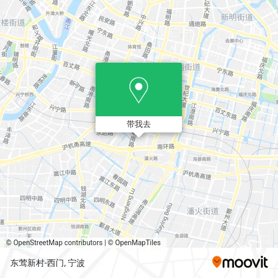 东莺新村-西门地图