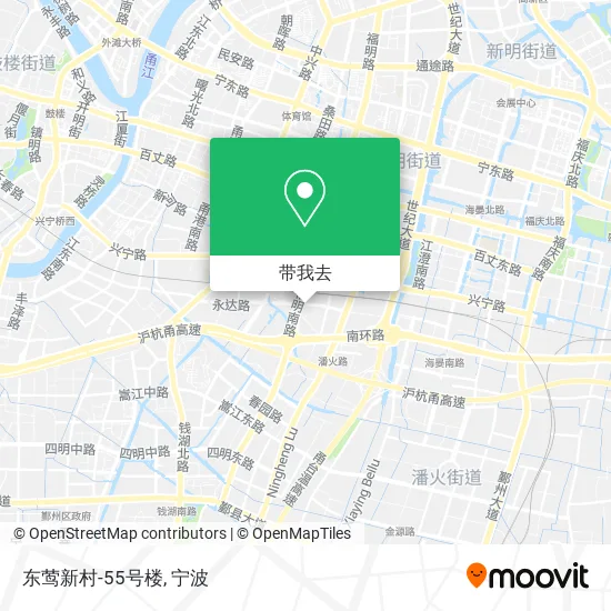 东莺新村-55号楼地图