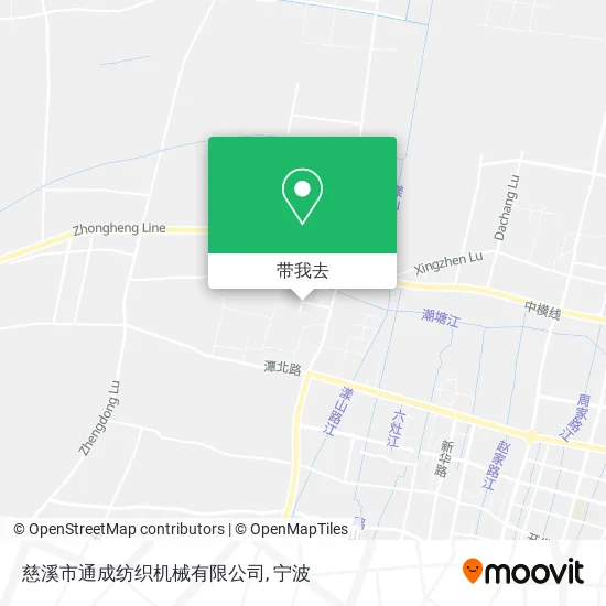 慈溪市通成纺织机械有限公司地图
