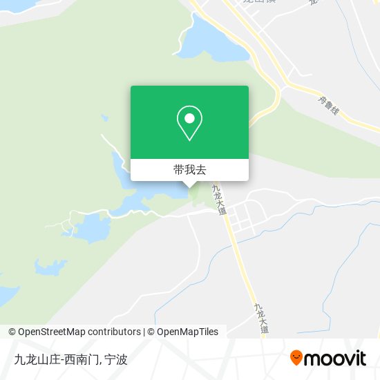 九龙山庄-西南门地图