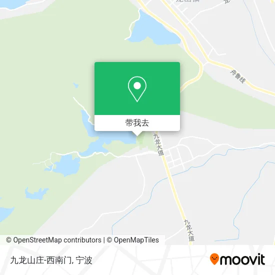 九龙山庄-西南门地图