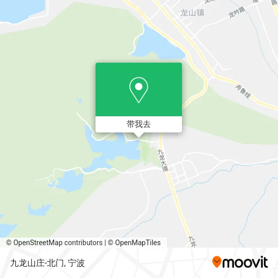 九龙山庄-北门地图
