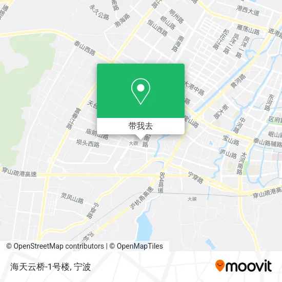 海天云桥-1号楼地图