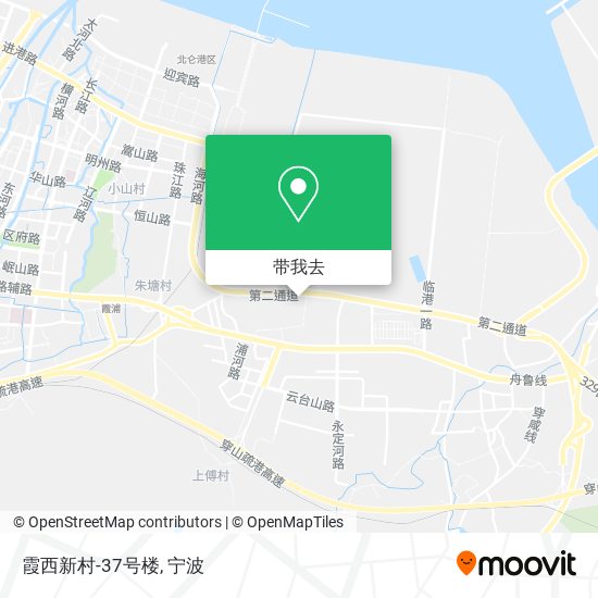 霞西新村-37号楼地图