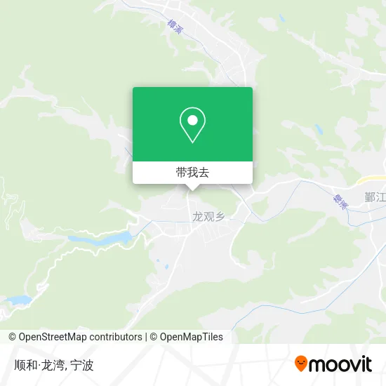 顺和·龙湾地图