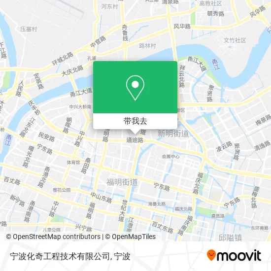 宁波化奇工程技术有限公司地图