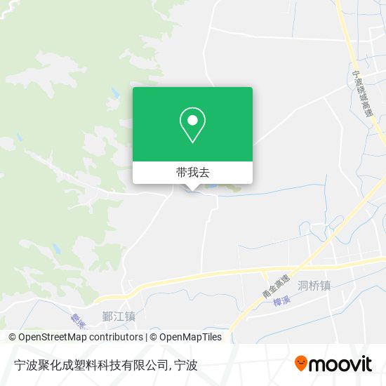 宁波聚化成塑料科技有限公司地图