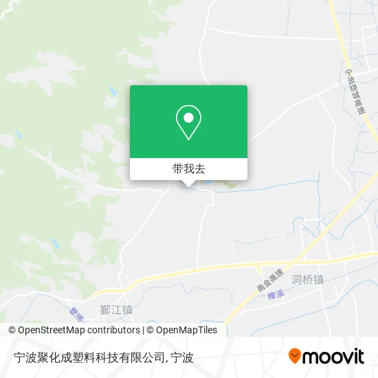 宁波聚化成塑料科技有限公司地图