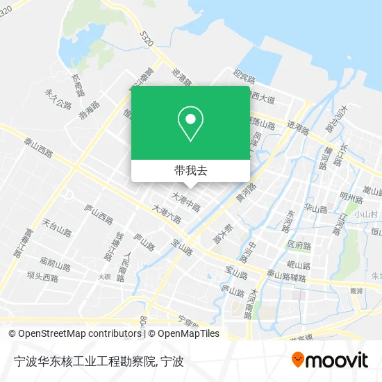 宁波华东核工业工程勘察院地图