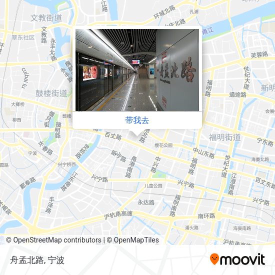 舟孟北路地图