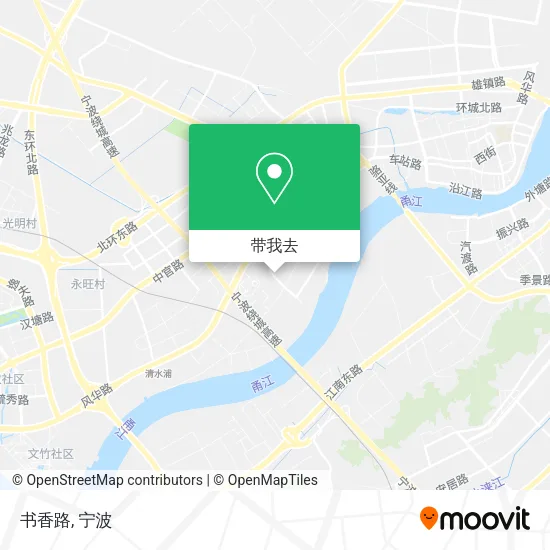 书香路地图