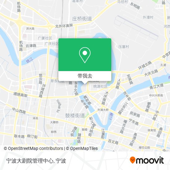 宁波大剧院管理中心地图