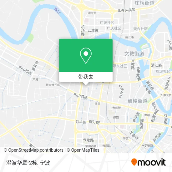 澄波华庭-2栋地图