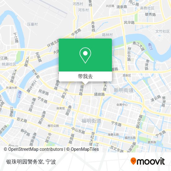 银珠明园警务室地图