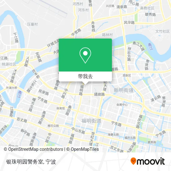银珠明园警务室地图