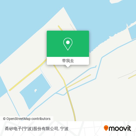 甬矽电子(宁波)股份有限公司地图