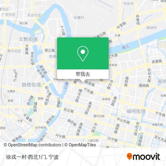 徐戎一村-西北1门地图