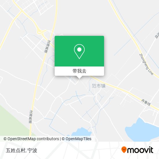 五姓点村地图