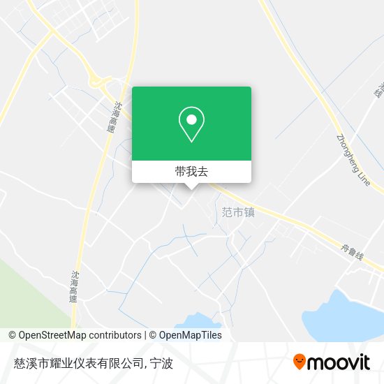 慈溪市耀业仪表有限公司地图
