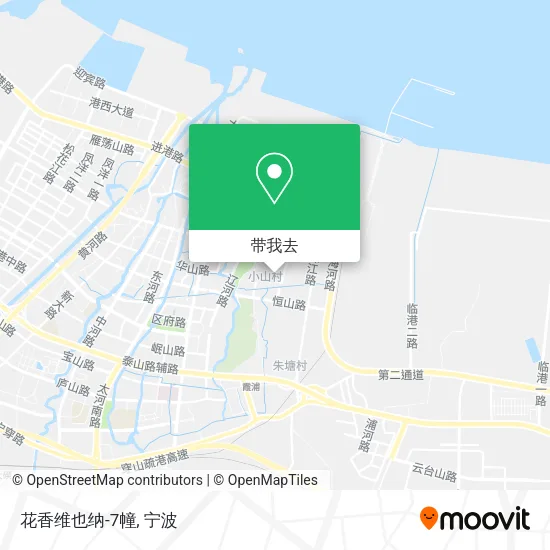 花香维也纳-7幢地图