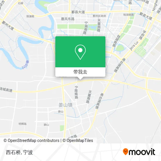 西石桥地图