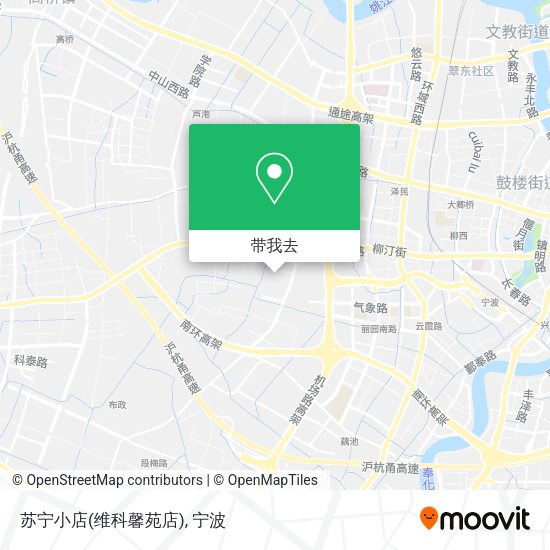 苏宁小店(维科馨苑店)地图